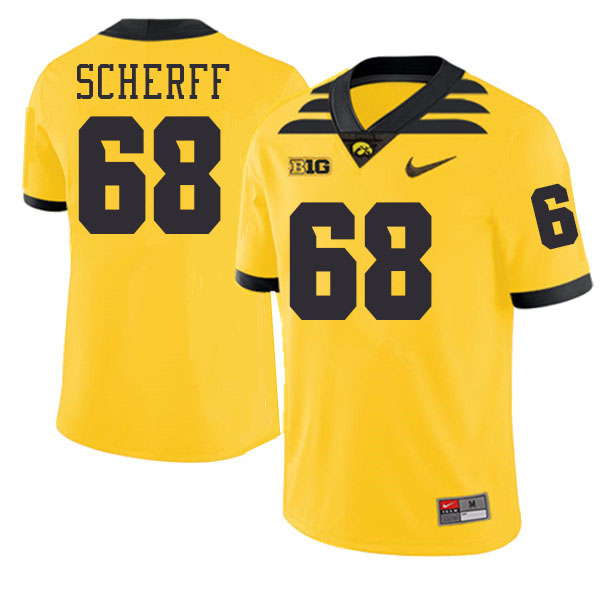 Brandon Scherff Iowa Jersey,University Of Iowa Hawkeyes Fotoball Uniforms,Jersey,Gears-Throwback